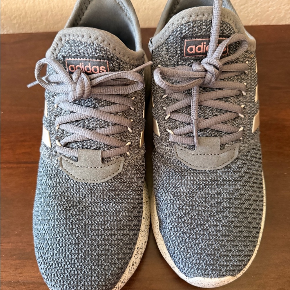 Adidas Textured Gray Sneakers
